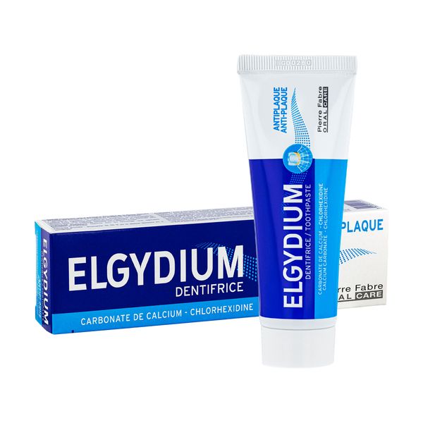 Паста зубная против зубного налета Anti-plaque Elgydium/Эльгидиум 50мл