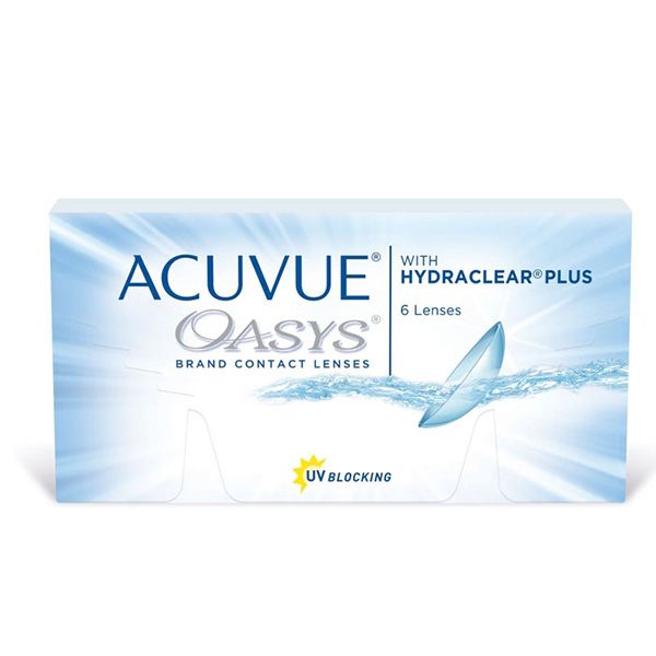 Линзы контактные Acuvue oasys (8.8/-3,50) 6шт контактные линзы acuvue oasys 1 day with hydraluxe 30 линз r 8 5 10 00