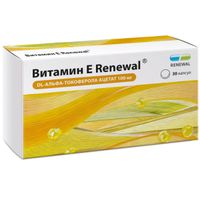 Витамин Е Renewal/Реневал капсулы 330г 30шт, миниатюра фото №11