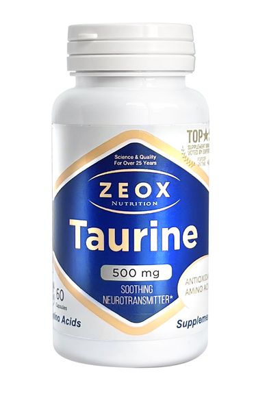 Таурин Zeox Nutrition капсулы 60шт