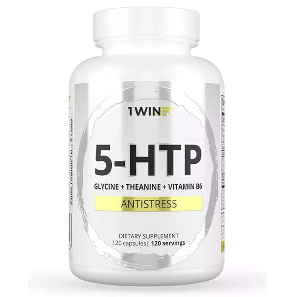5-HTP с глицином, L-теанином и витаминами группы В 1Win капсулы 450мг 120шт