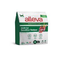 Корм сухой для взрослых кошек с олениной Equilibrium Sensitive Alleva/Аллева 400г