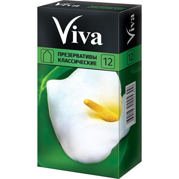 Презервативы Viva (Вива) классические 12 шт.