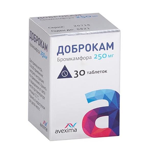 Доброкам таблетки 250мг 30шт