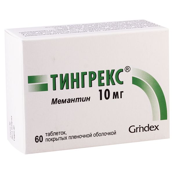 Тингрекс таблетки п/о плен. 10мг 60шт