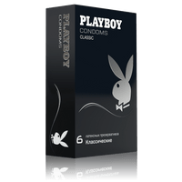 Презервативы Playboy (Плейбой) латексные классические 6 шт., миниатюра