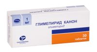 Глимепирид Канон таблетки 1мг 30шт