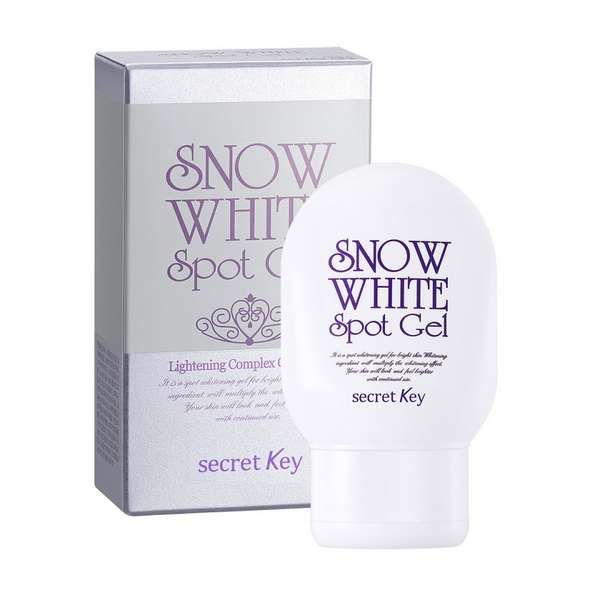 Гель для лица и тела универсальный осветляющий Snow white spot gel secret Key 65г