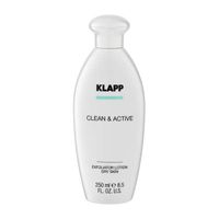 Эксфолиатор для сухой кожи Clean&Active Exfoliator Dry Skin Klapp Cosmetics 250 мл