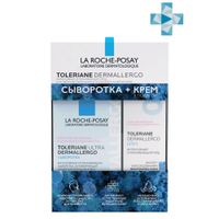Набор интенсивный успокаивающий La Roche Posay/Ля рош позе: Сыворотка Toleriane Ultra Dermallergo 20мл+Крем-уход 40мл