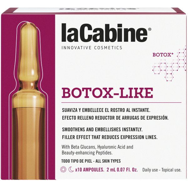Сыворотка концентрированная в ампулах с эффектом ботокса Botox like ampoulex La Cabine 2мл 10шт MAGASALFA S.L 1563002 - фото 1