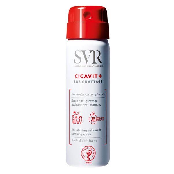 Спрей для раздраженной, сухой и чувствительной кожи успокаивающий Cicavit + SOS SVR/СВР 40мл