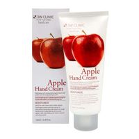 Крем для рук увлажняющий с экстрактом яблока Moisturizing apple hand cream 3W Clinic 100мл