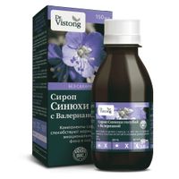Синюха голубая с фруктозой без сахара сироп 150мл