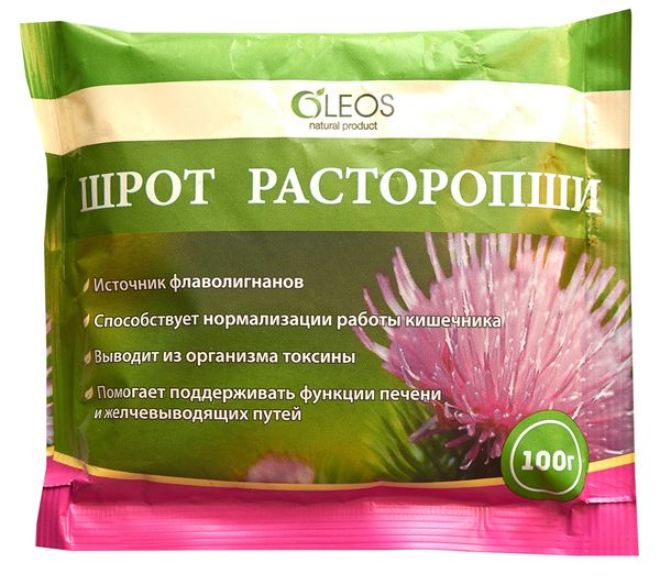 Расторопша Oleos/Олеос шрот 100г