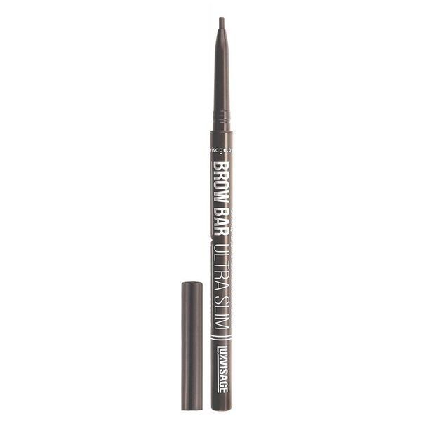 Карандаш для бровей механический Brow bar ultra slim Luxvisage 4г тон 307 Soft grey