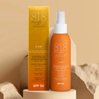 Молочко солнцезащитное для сверхчувствительной кожи лица и тела SPF50 8.1.8 Beauty formula фл. 150мл миниатюра фото №2