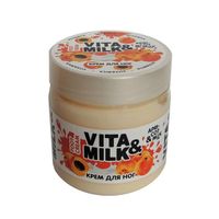 Крем для ног абрикос и молоко vita&milk 150мл