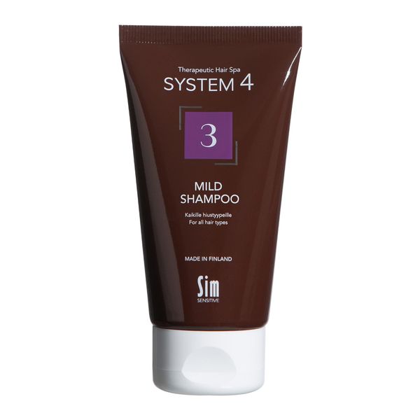 Шампунь терапевтический №3 для всех типов волос, для ежедневного применения System 4/Система 4 туба 75мл цена и фото