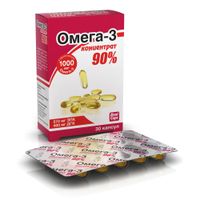 Омега-3 концентрат 90% RealCaps капсулы 1500мг 30шт миниатюра фото №8