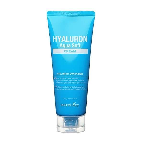 Крем для лица с гиалуроновой кислотой Hyaluron aqua soft cream secret Key 150г
