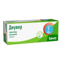 Диувер таблетки 5мг 60шт миниатюра фото №3