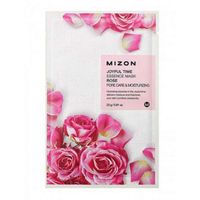 Маска для лица тканевая с экстрактом лепестков розы Joyful time essence mask rose MIZON 23г