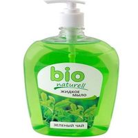 Мыло жидкое с дозатором Зеленый чай Bio Naturell 1л