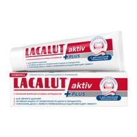 Паста зубная для ежедневного применения Aktiv Plus Lacalut/Лакалют 75мл миниатюра