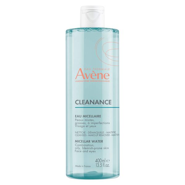 avene cleanance мицеллярная вода для жирной кожи лица склонной к акне 400 мл Вода мицеллярная для жирной кожи, склонной к акне Cleanance Avene/Авен 400мл