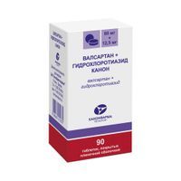 Валсартан+Гидрохлоротиазид Канон таблетки п/о плен. банка 80мг+12,5мг 90шт, миниатюра фото №10