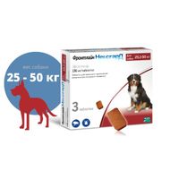 Фронтлайн Нексгард XL таблетки для собак 25-50кг 3шт