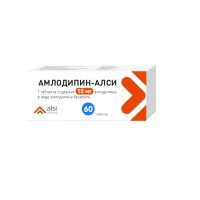 Амлодипин-Алси таблетки 10мг 60шт