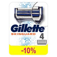 Gillette (Жиллетт) SkinGuard Sensitive Сменные кассеты для бритья, 4 шт.