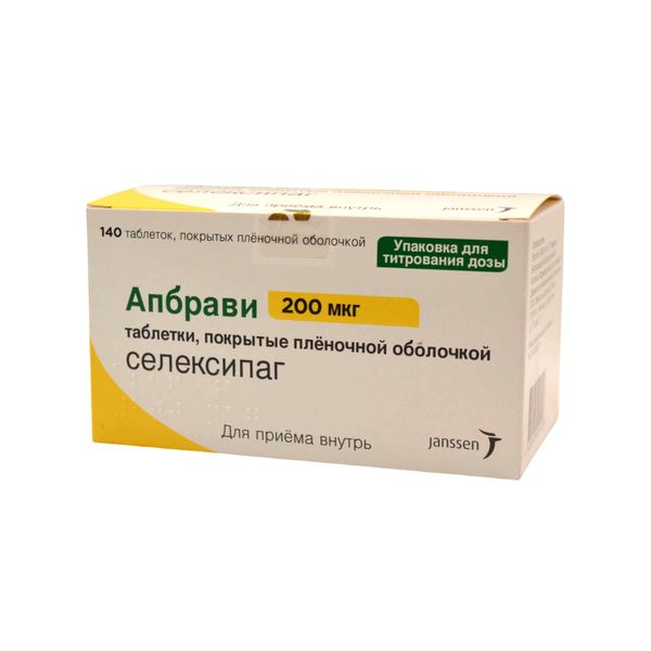 Апбрави таблетки п/о плен. 200мкг 140шт