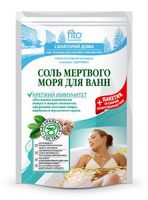 Соль для ванн крепкий иммунитет Мертвого моря fito косметик 500г