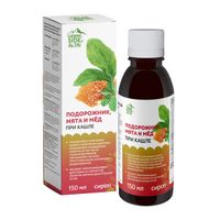 Подорожник, мята и мед при кашле Green side/Грин Сайд сироп 150мл