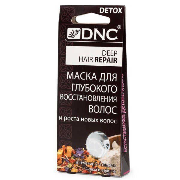 Маска для глубокого восстановления волос DNC 3х15 мл фото №3