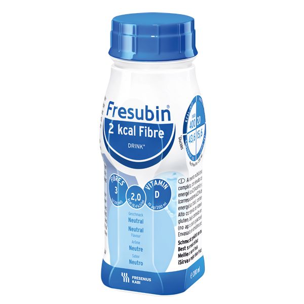 Напиток Фрезубин 2ккал с пищевыми волокнами с нейтральным вкусом бут. 200мл 4шт фото №3