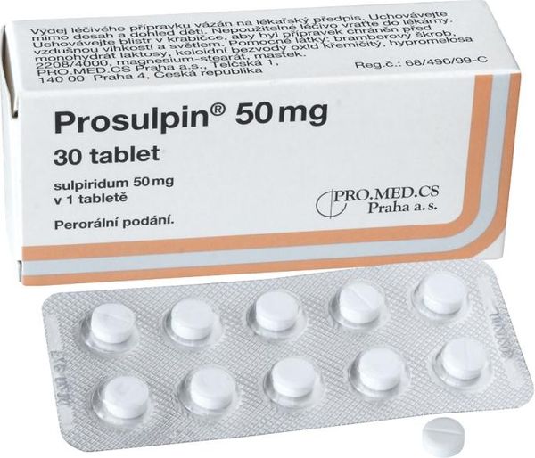 Просульпин таблетки 50мг 30шт