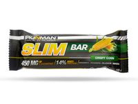 Батончик с L-карнитином кукуруза в белой глазури Slim Bar Ironman 50г 12шт миниатюра