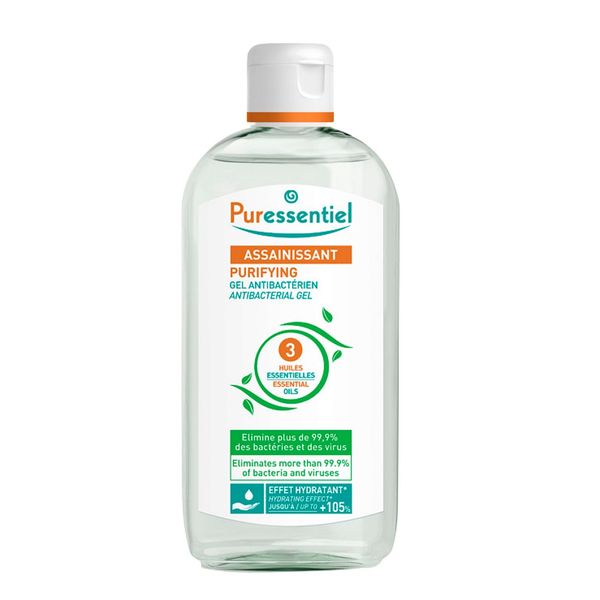 Гель антибактериальный очищающий 3 эфирных масла Puressentiel/Пюресансьель фл. 250мл