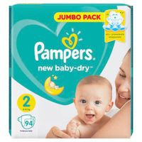 Подгузники Pampers (Памперс) New Baby-Dry р.2 Mini 3-6 кг 94 шт. миниатюра фото №2