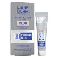 Крем преображающий для лица 3D Гиалуроновый филлер Blur Librederm/Либридерм 15мл