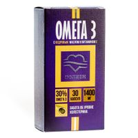 Омега-3 с кедровым маслом и витамином Е Полиен капсулы 30% 1400мг 30шт, миниатюра фото №9