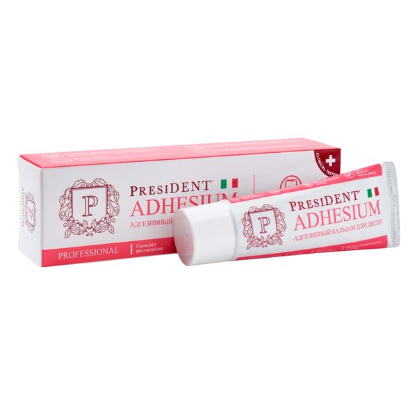 Бальзам для десен адгезивный Adhesium Professional President/Президент 30г фото №3