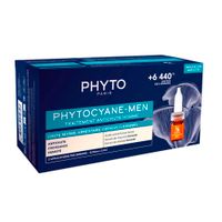 Сыворотка против выпадения волос укрепляющая для мужчин Men Phytocyane Phyto/Фито амп. 3,5мл 12шт миниатюра