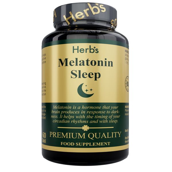 Мелатонин Herb's/Хербc капсулы 0,48г 1мг 60шт