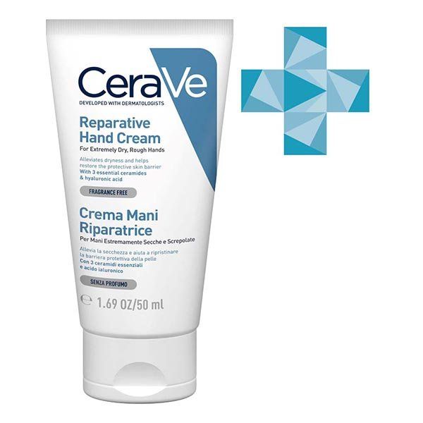Крем CeraVe (Цераве) сухой кожи рук восстанавливающий 50 мл Косметик Актив Продюксьон