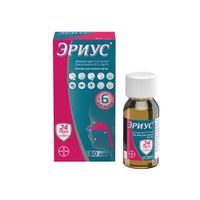 Эриус раствор для приема внутрь от аллергии 0,5мг/мл 60мл Bayer/Байер, миниатюра фото №6